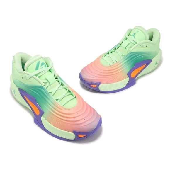 Nike Kids Jordan Luka 3 HQ4920-300 Multicolor Lace-Up Sneakers Shoes Size 7Y - Picture 6 of 16